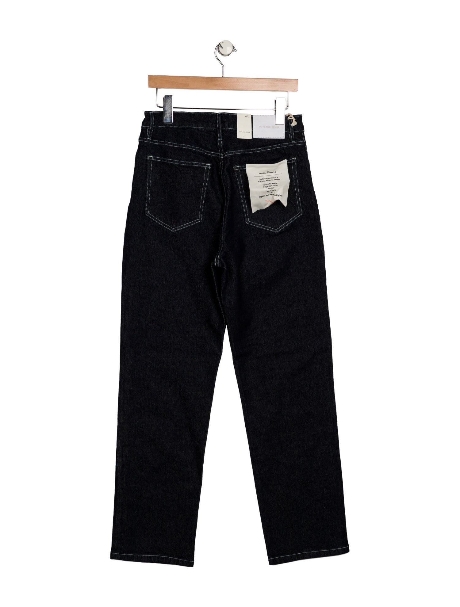 Outland Denim High-Rise Wide Leg Jeans w/ Tags