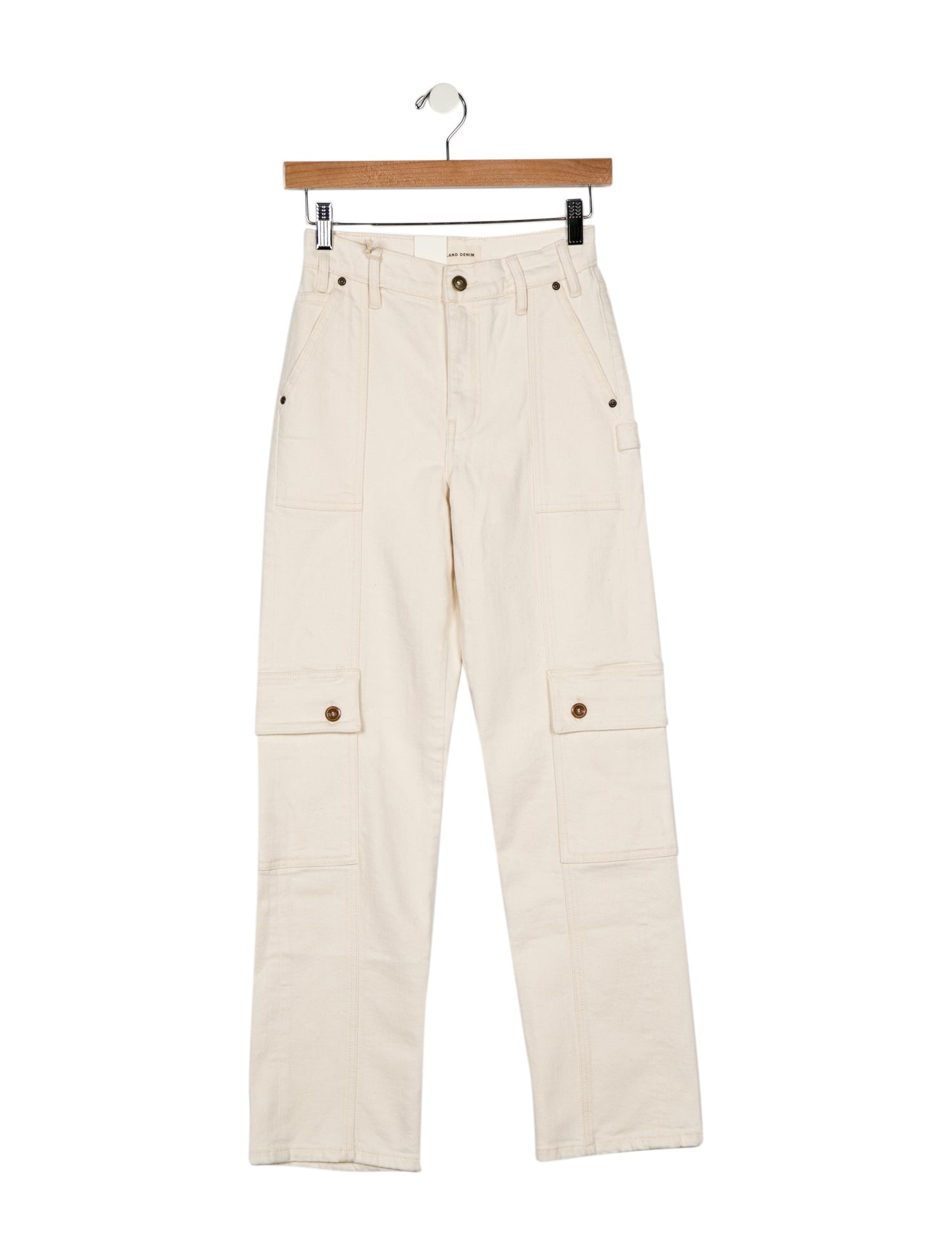 Outland Denim High-Rise Straight Leg Jeans w/ Tags