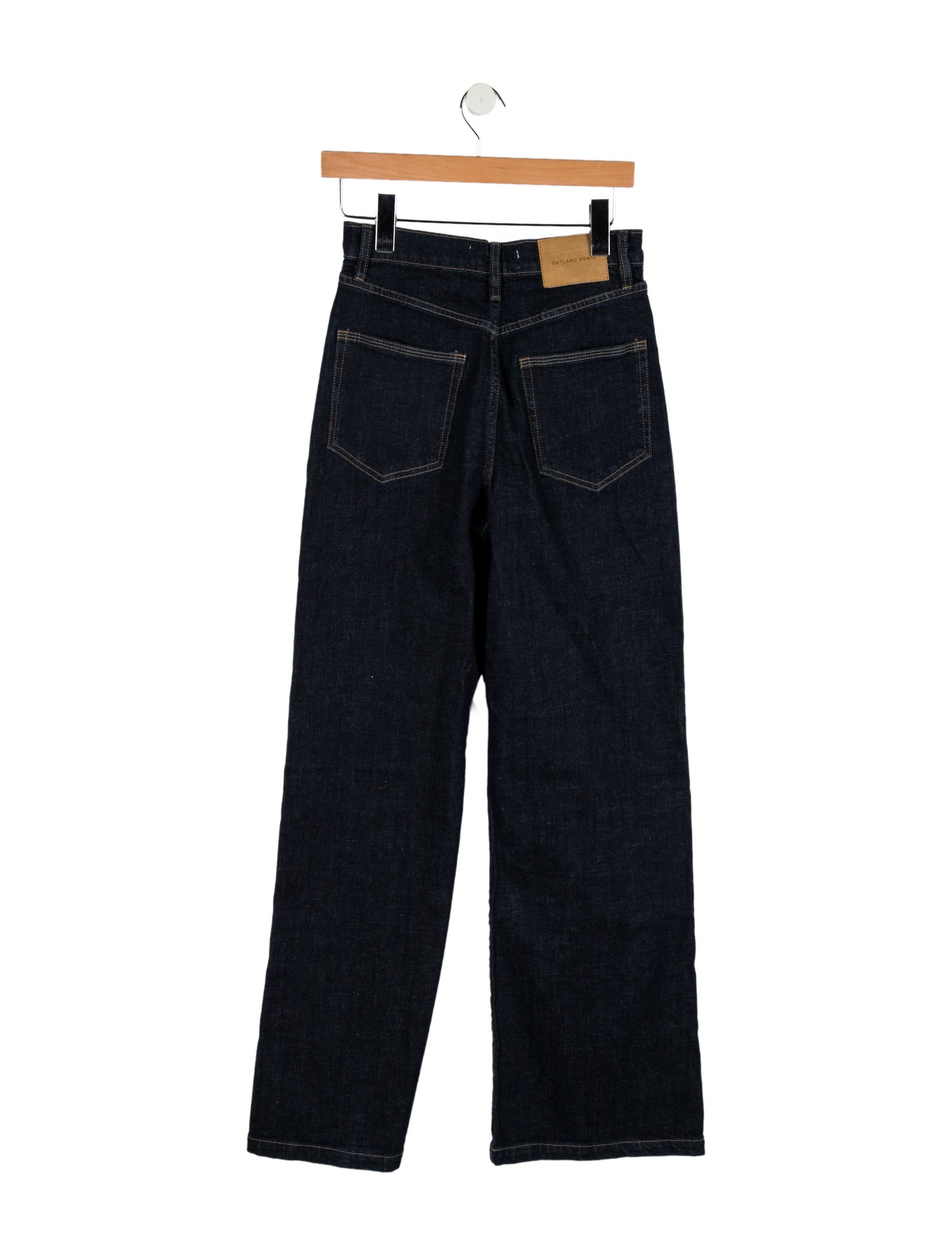Outland Denim High-Rise Wide Leg Jeans