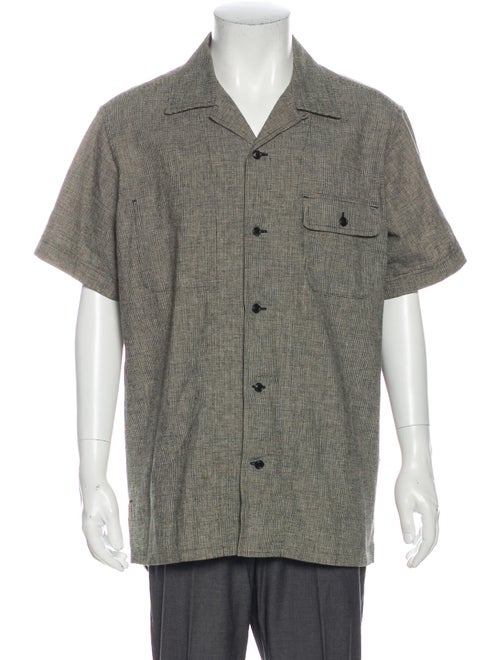 Yohji Yamamoto Pour Homme Linen Short Sleeve Shirt