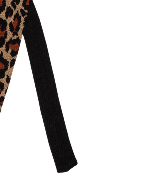 Yohji Yamamoto Pour Homme 2013 Animal Print Tie