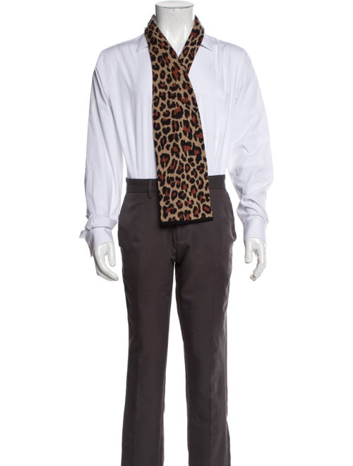 Yohji Yamamoto Pour Homme 2013 Animal Print Tie