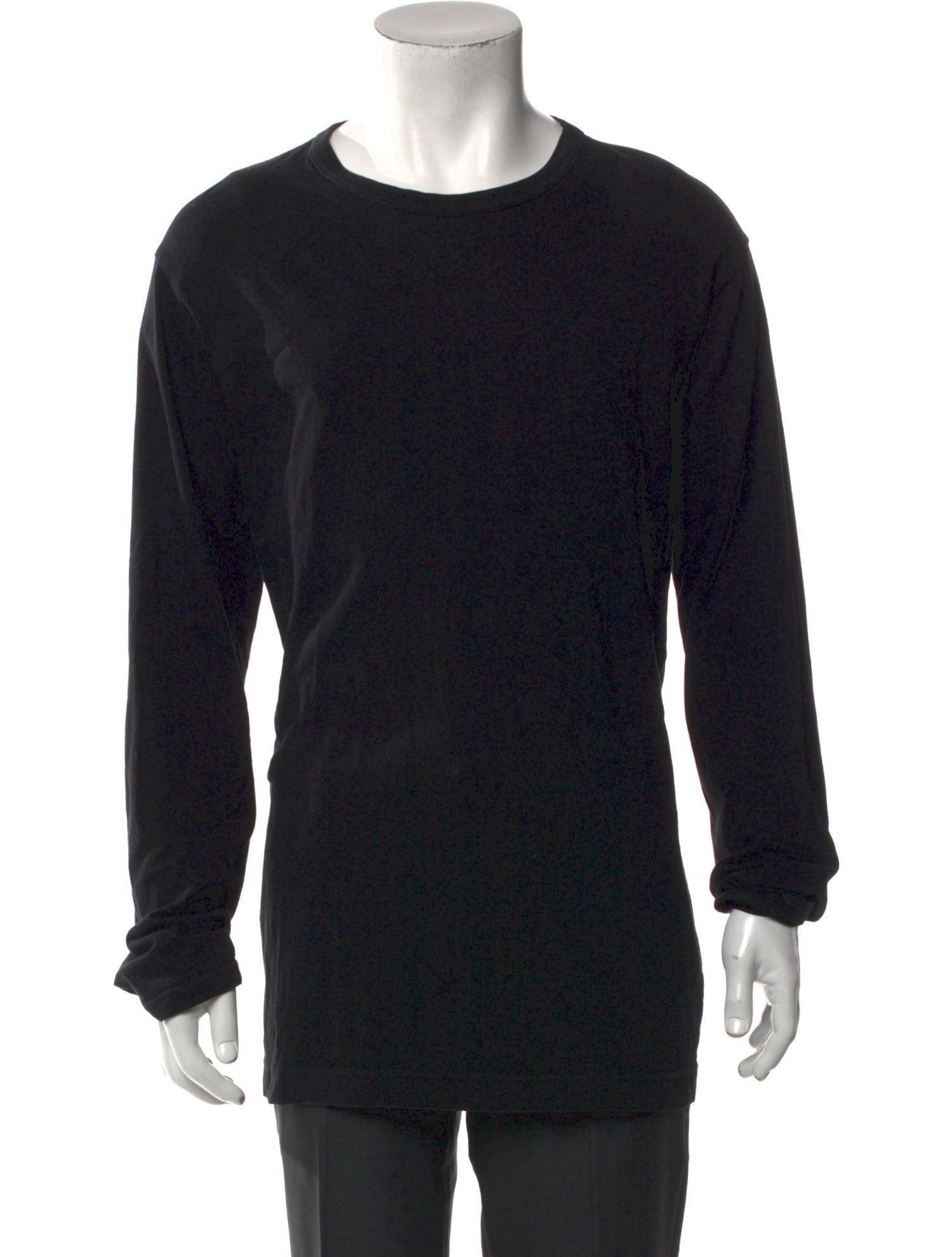 Yohji Yamamoto Pour Homme Crew Neck Long Sleeve T-Shirt