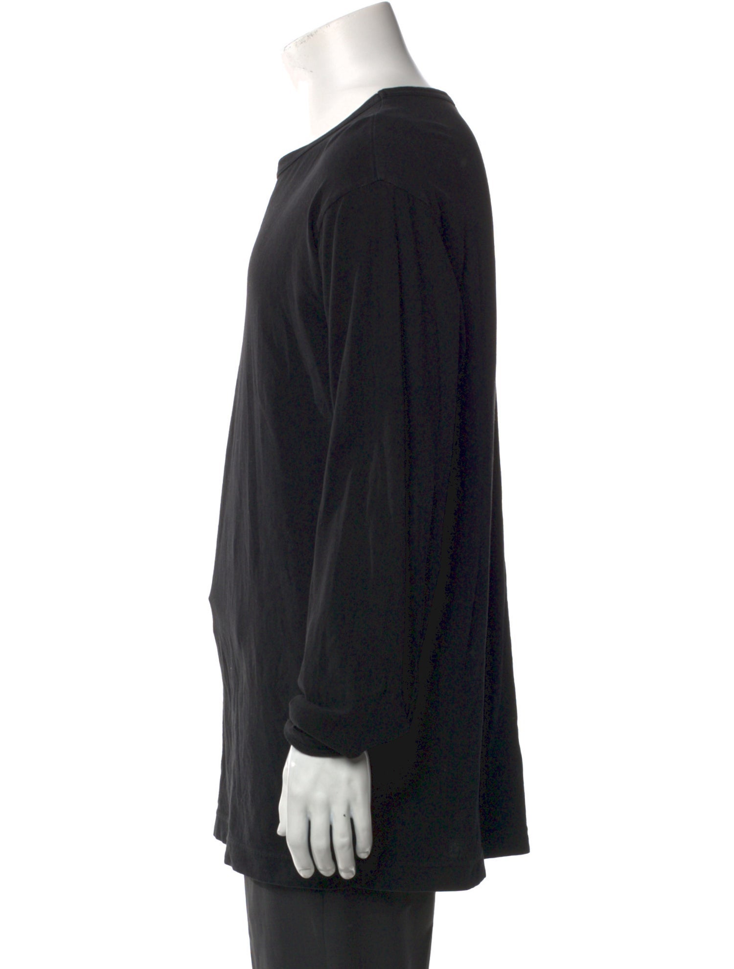 Yohji Yamamoto Pour Homme Crew Neck Long Sleeve T-Shirt