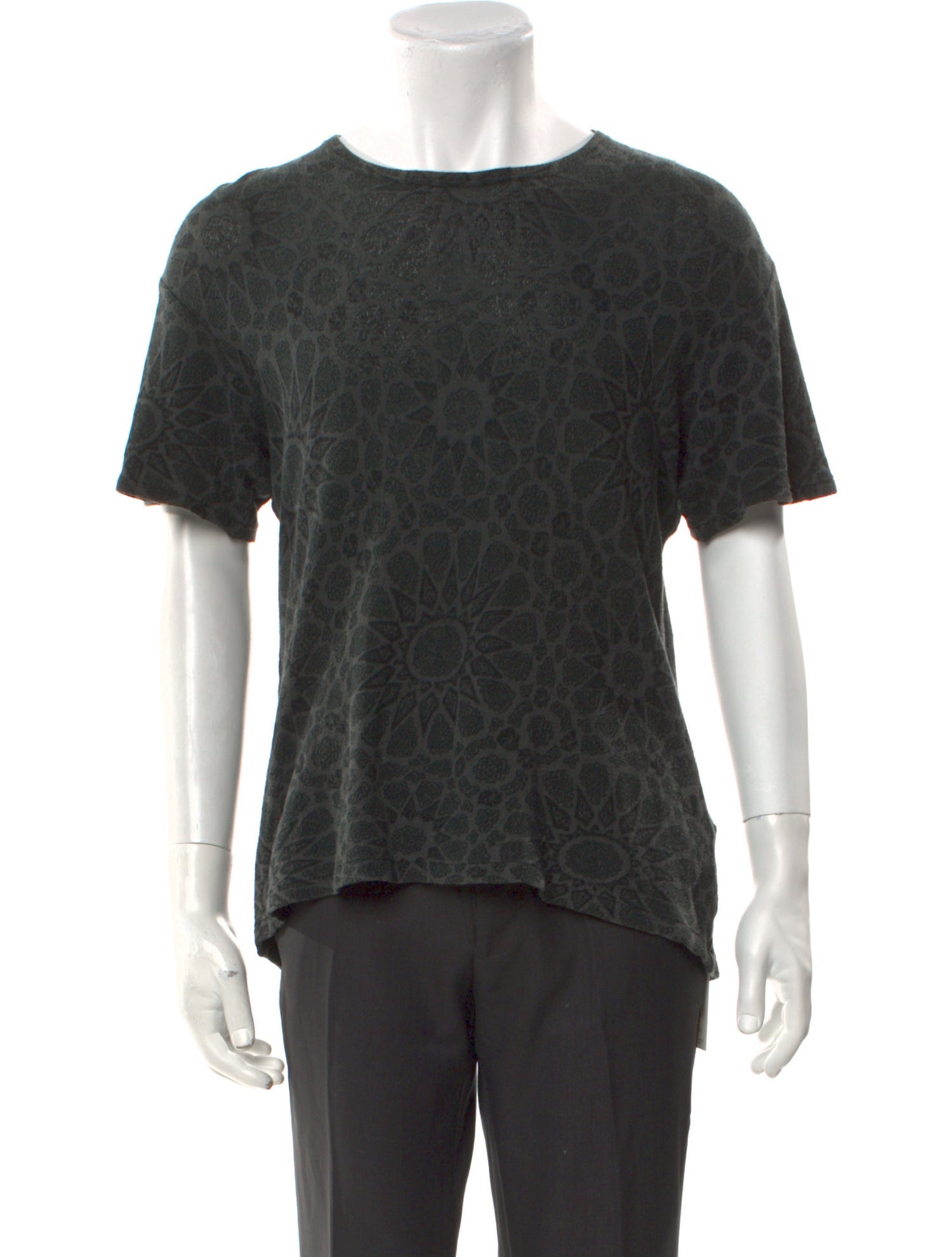 Yohji Yamamoto Pour Homme Crew Neck Short Sleeve T-Shirt
