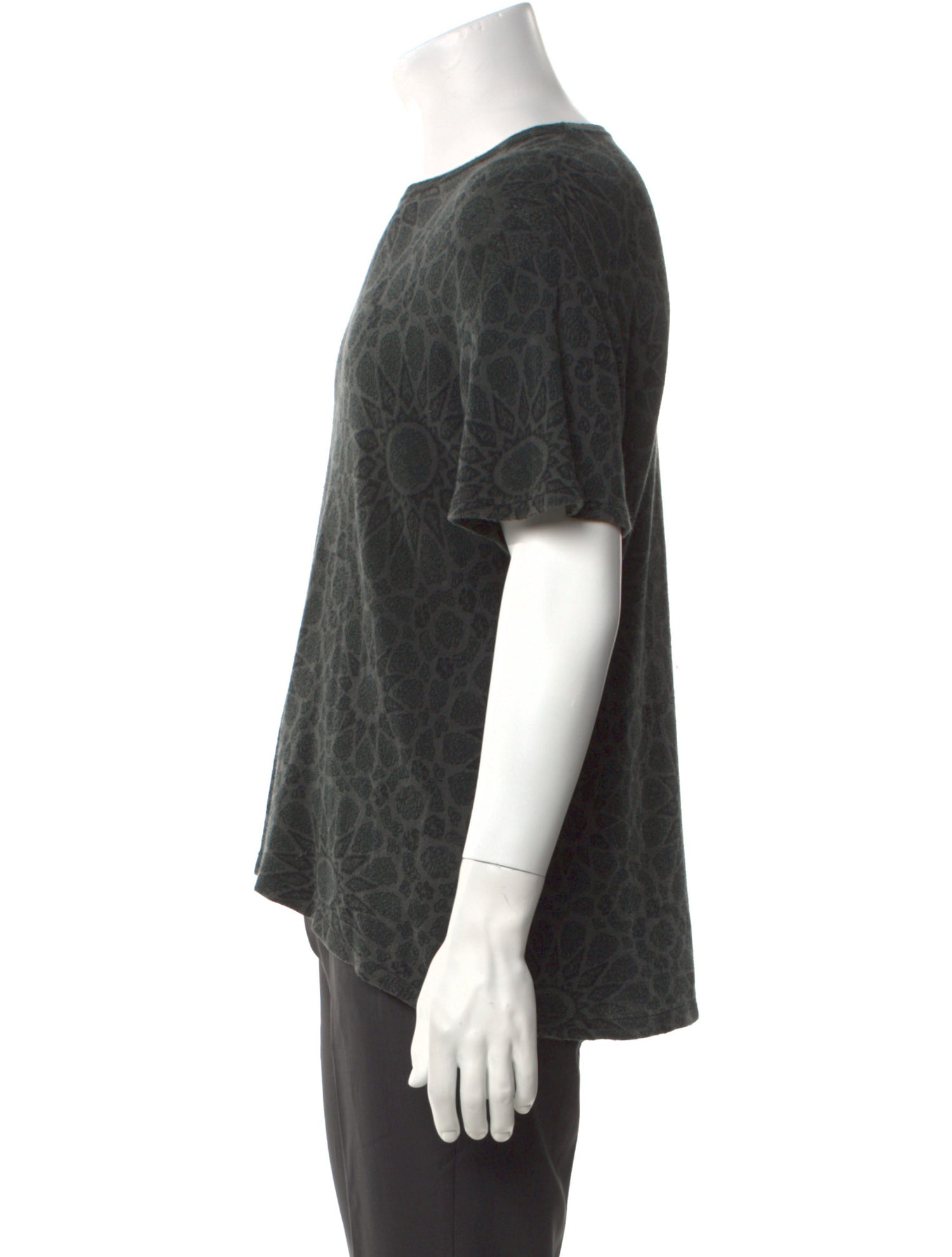 Yohji Yamamoto Pour Homme Crew Neck Short Sleeve T-Shirt