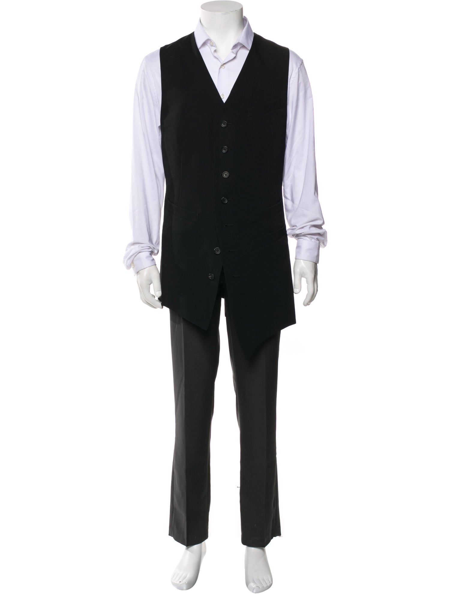 Yohji Yamamoto Pour Homme 2025 Wool Vest w/ Tags