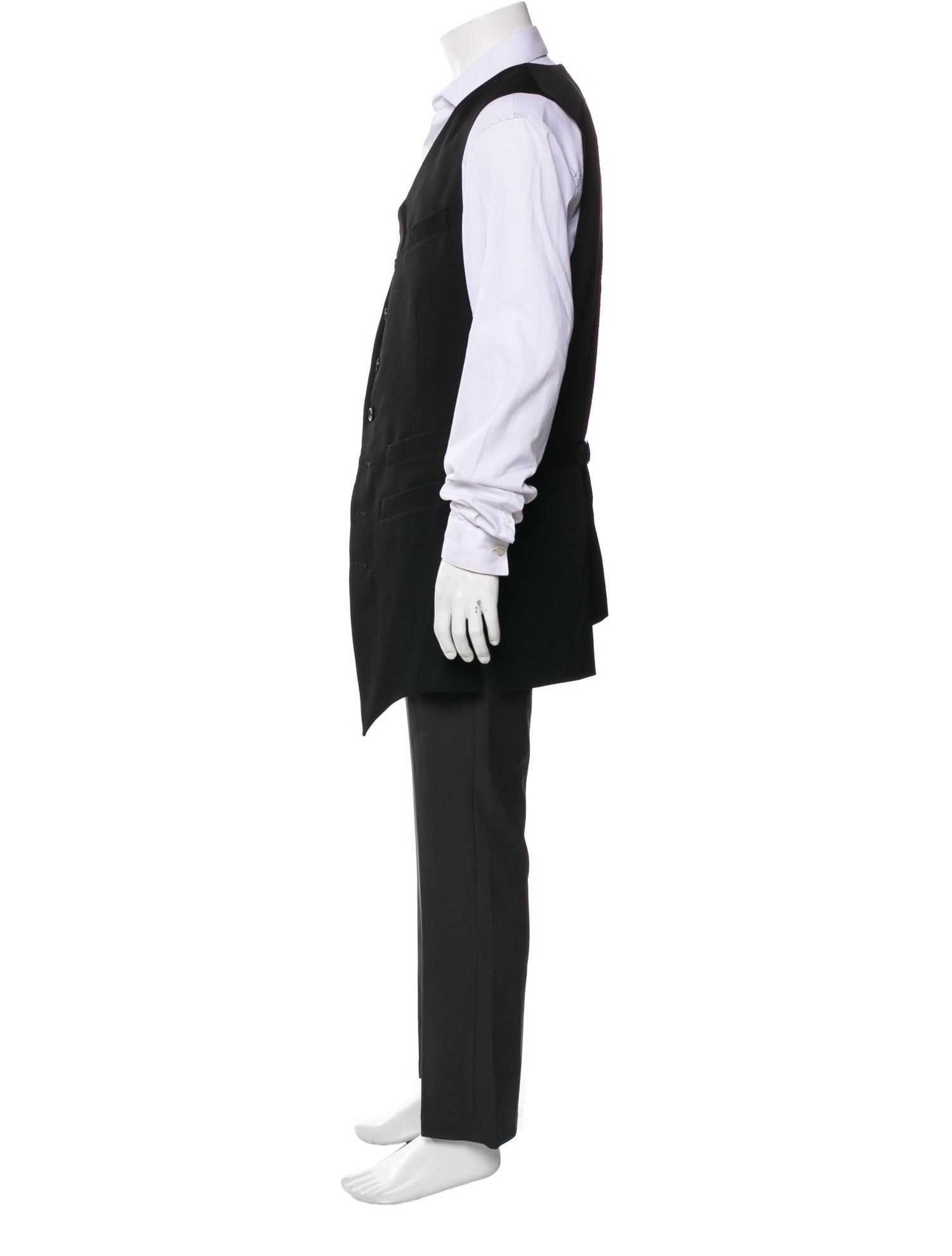 Yohji Yamamoto Pour Homme 2025 Wool Vest w/ Tags