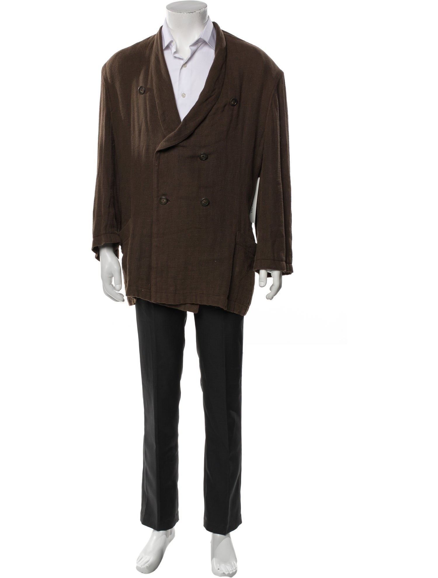 Yohji Yamamoto Pour Homme Vintage 1980's Overcoat
