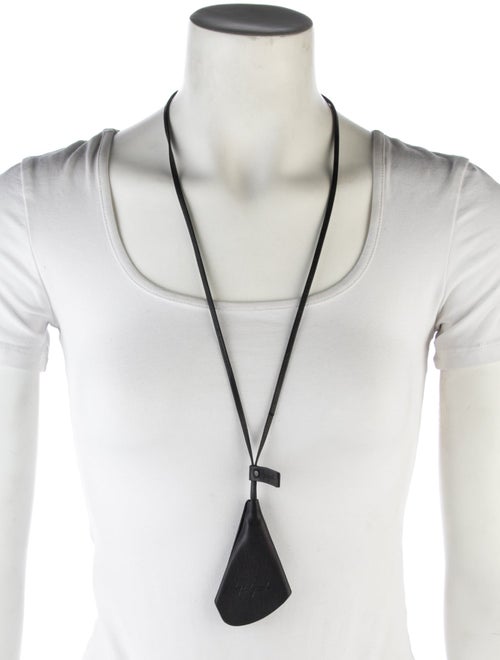 Yohji Yamamoto Pour Homme YOHJI YAMAMOTO DISCORD A02-701 KEY CHAIN NECKLACE BLACK