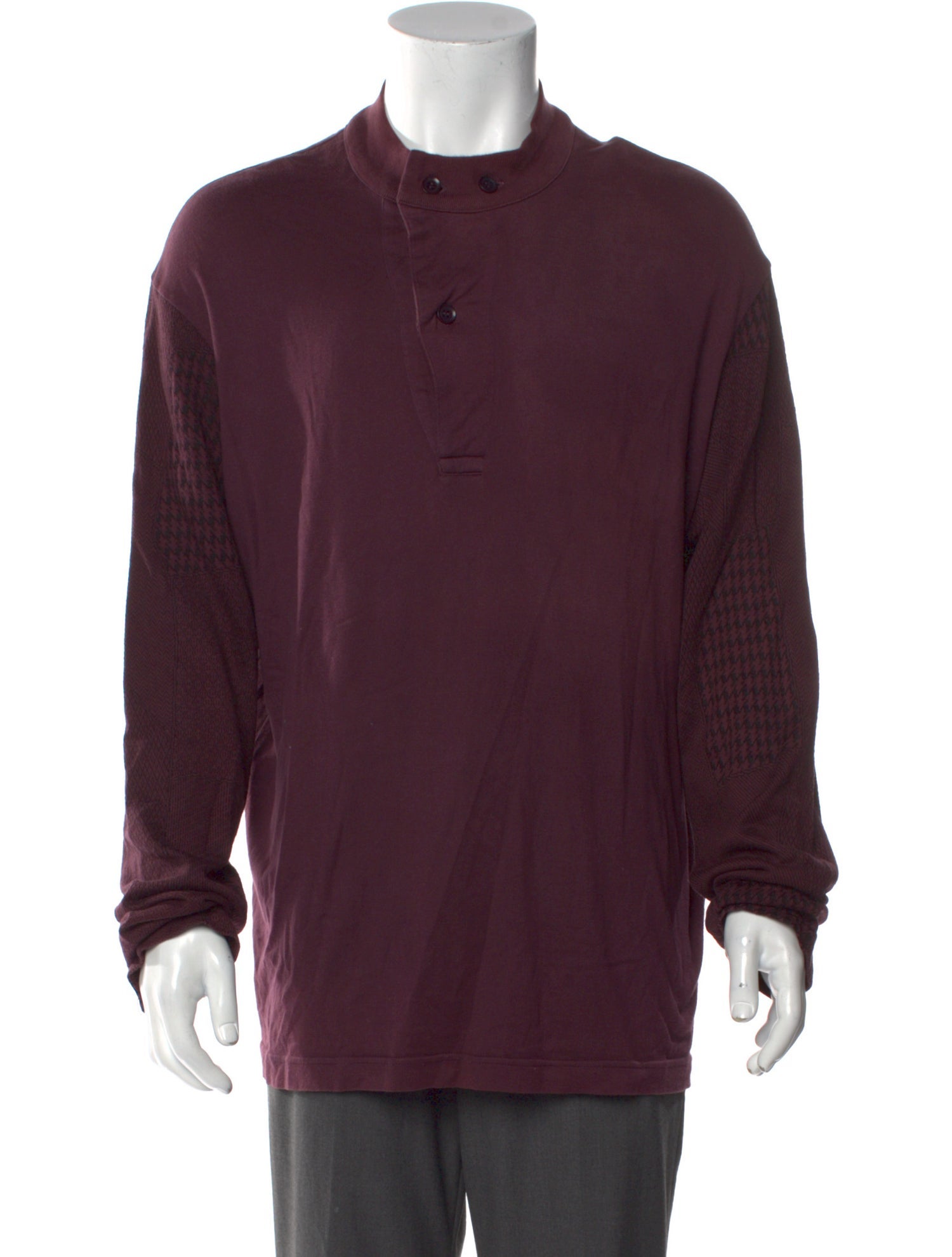 Yohji Yamamoto Pour Homme 2010's Crew Neck Henley