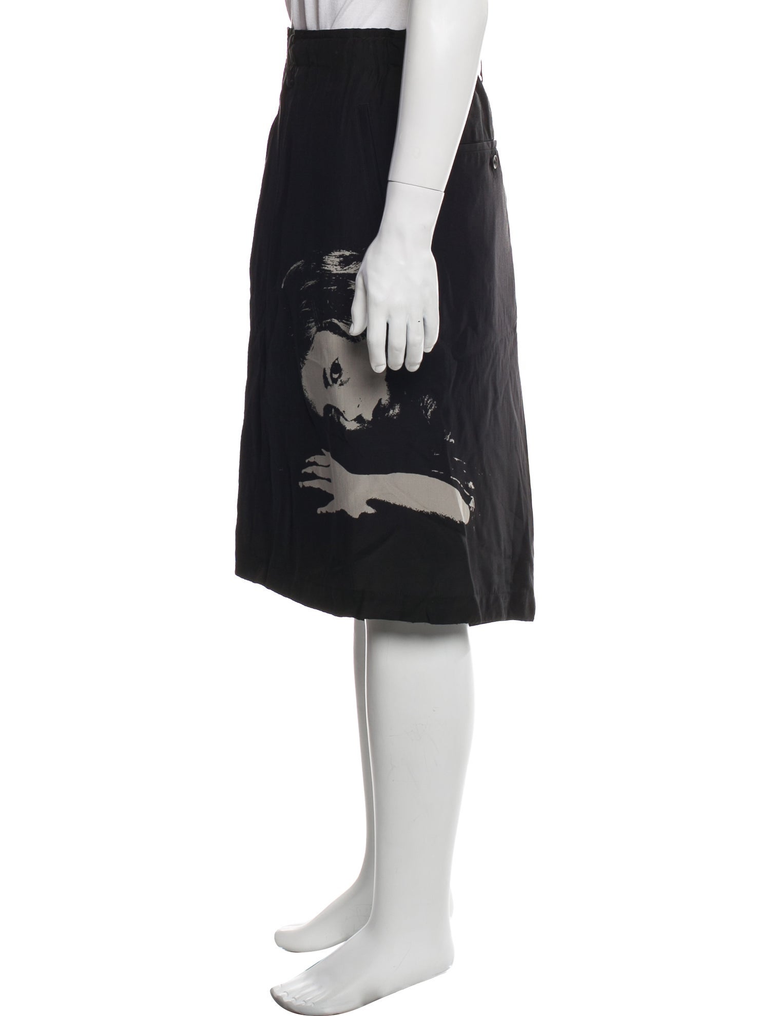 Yohji Yamamoto Pour Homme 2021 Flat Front Shorts