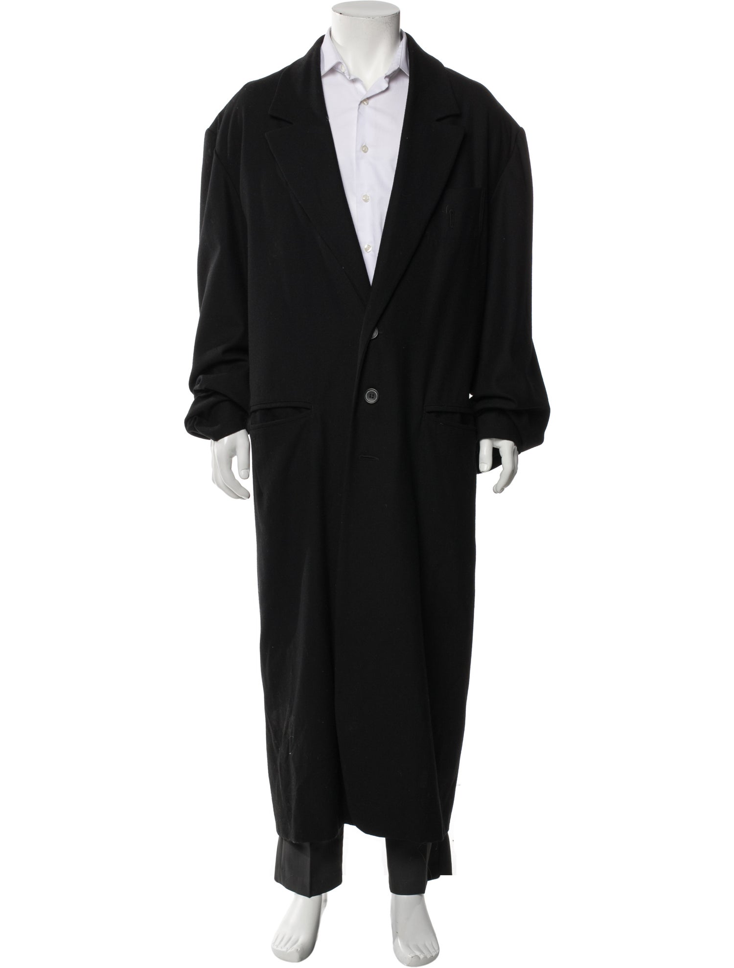 Yohji Yamamoto Pour Homme Vintage Late 1980's - Early 1990's Overcoat