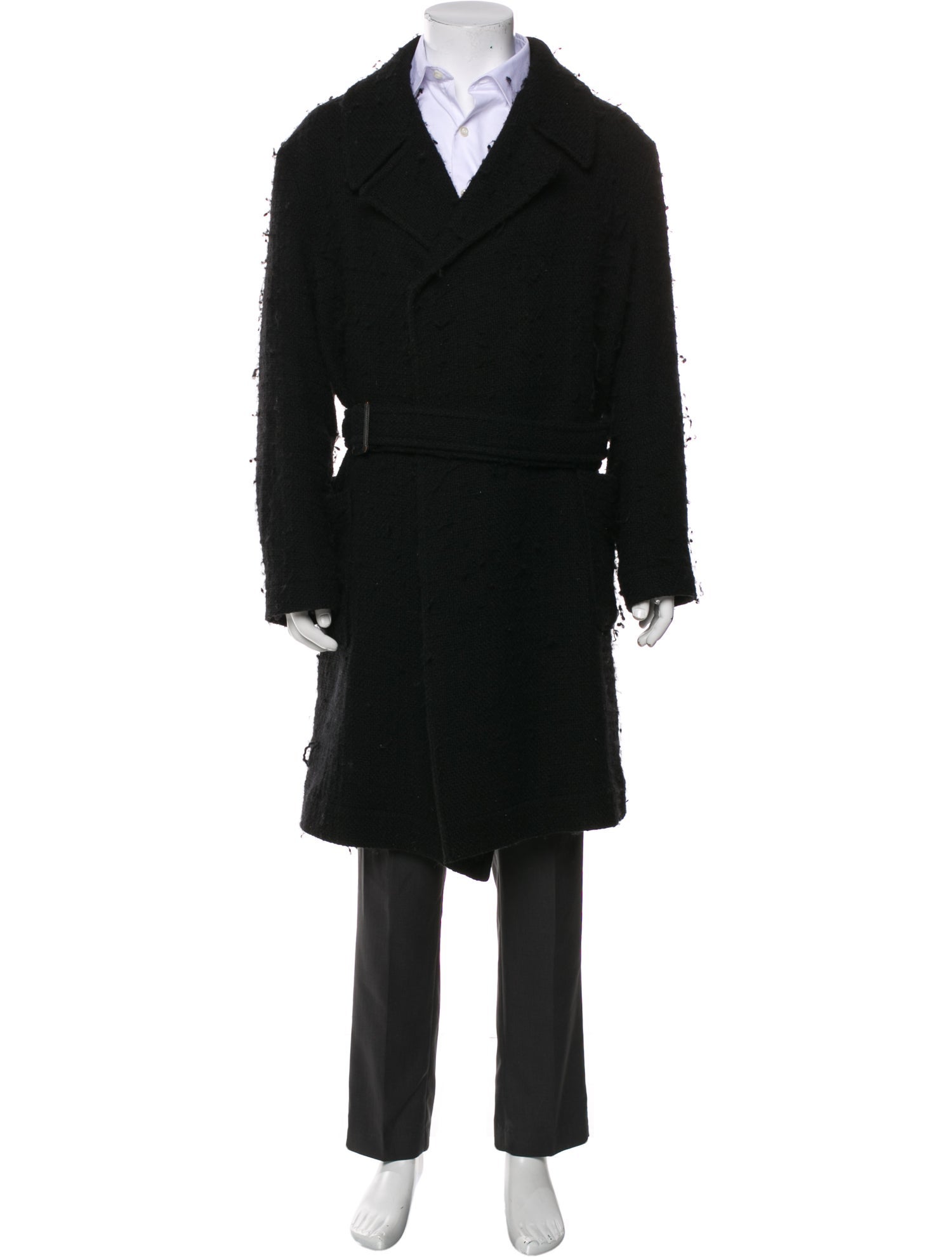 Yohji Yamamoto Pour Homme 2013 Wool Peacoat
