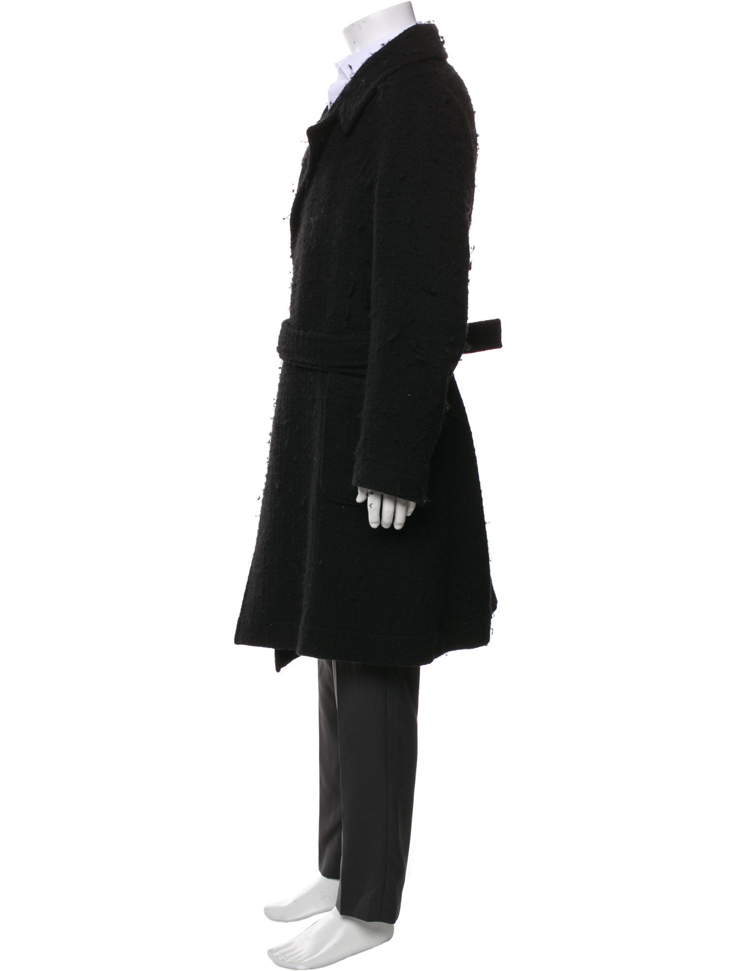 Yohji Yamamoto Pour Homme 2013 Wool Peacoat