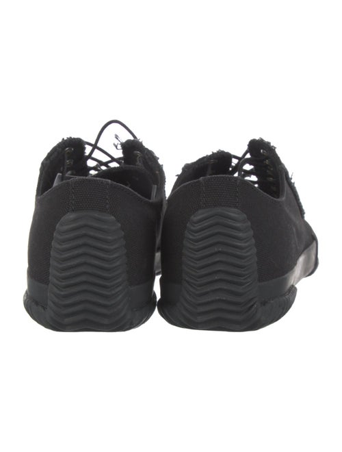 Yohji Yamamoto Pour Homme Canvas Distressed Accents Sneakers