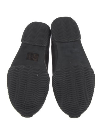 Yohji Yamamoto Pour Homme Canvas Distressed Accents Sneakers