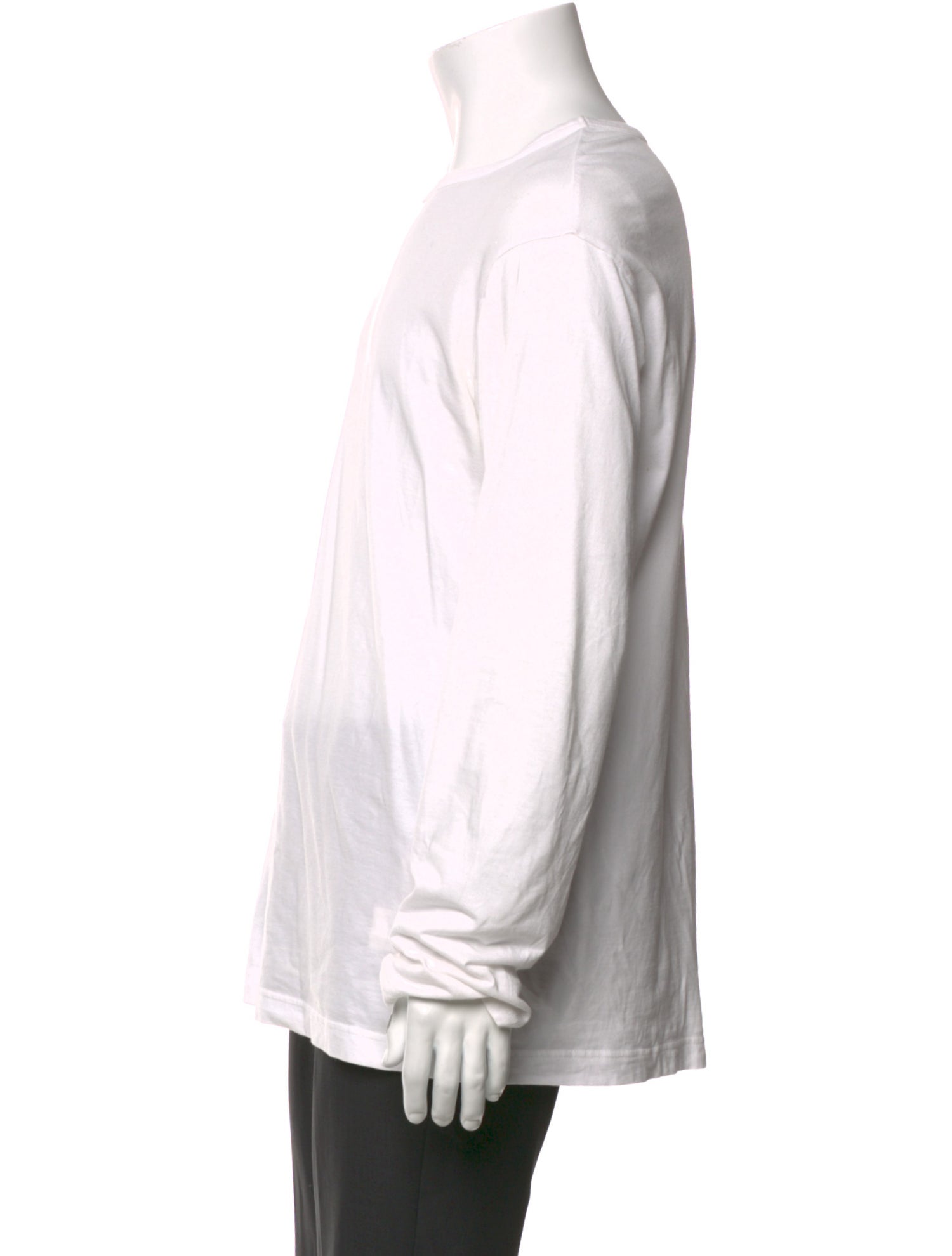 Yohji Yamamoto Pour Homme Crew Neck Long Sleeve T-Shirt