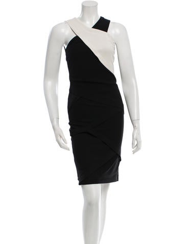 Yigal Azrouël Colorblock Shift Dress