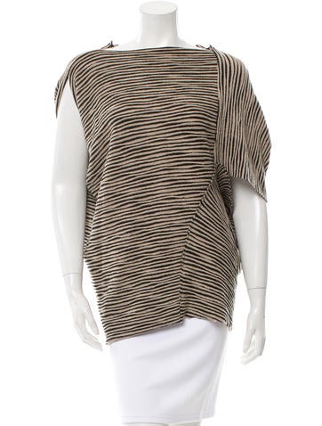Yigal Azrouël Wool Striped Top