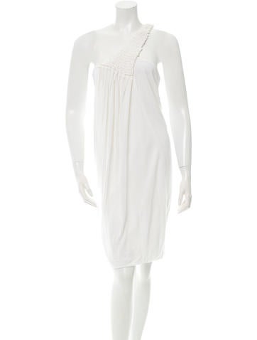 Yigal Azrouël Ruffled One-Shoulder Dress