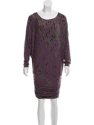Yigal Azrouël Dresses Printed Mini Dress US 0 | XS