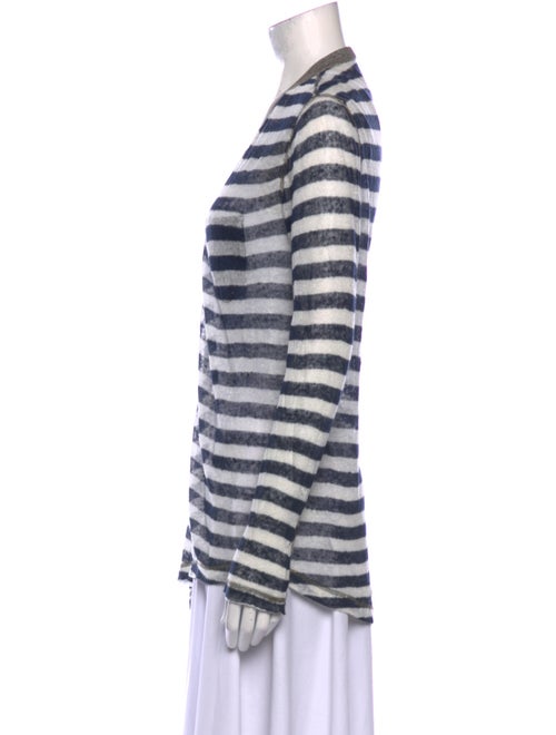 Yigal Azrouël Linen Striped Sweater