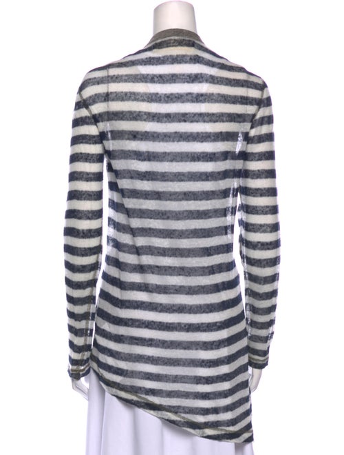 Yigal Azrouël Linen Striped Sweater