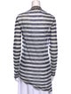 Yigal Azrouël Linen Striped Sweater