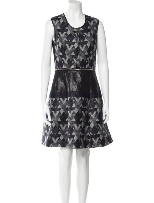 Yigal Azrouël Printed Knee-Length Dress