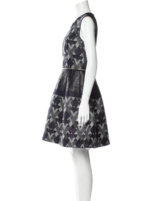 Yigal Azrouël Printed Knee-Length Dress