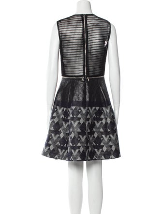 Yigal Azrouël Printed Knee-Length Dress