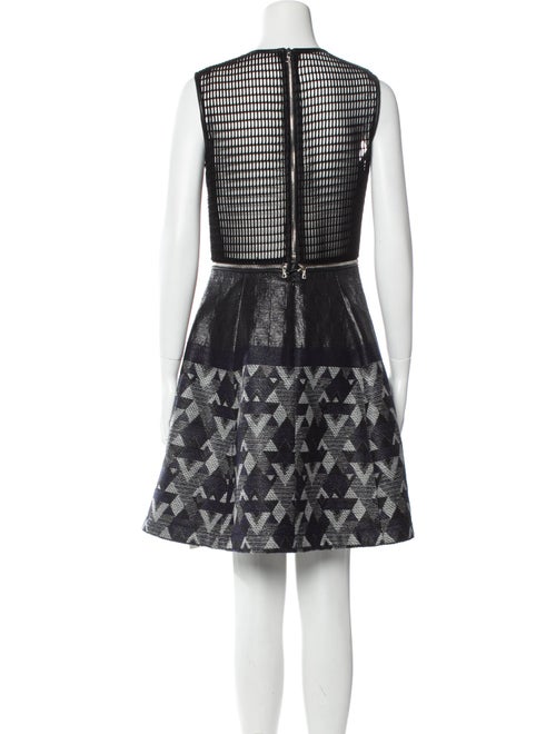 Yigal Azrouël Printed Knee-Length Dress