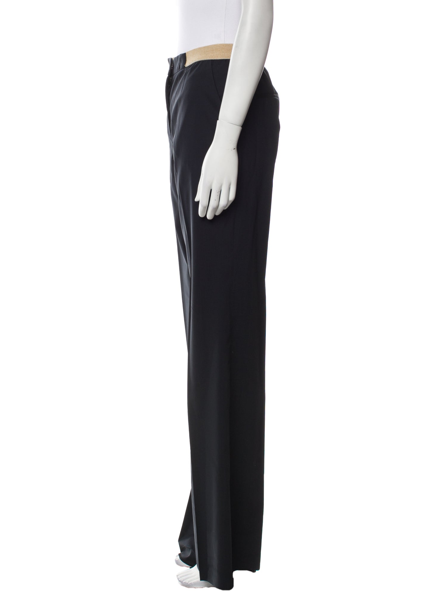 Yigal Azrouël Wool Wide Leg Pants
