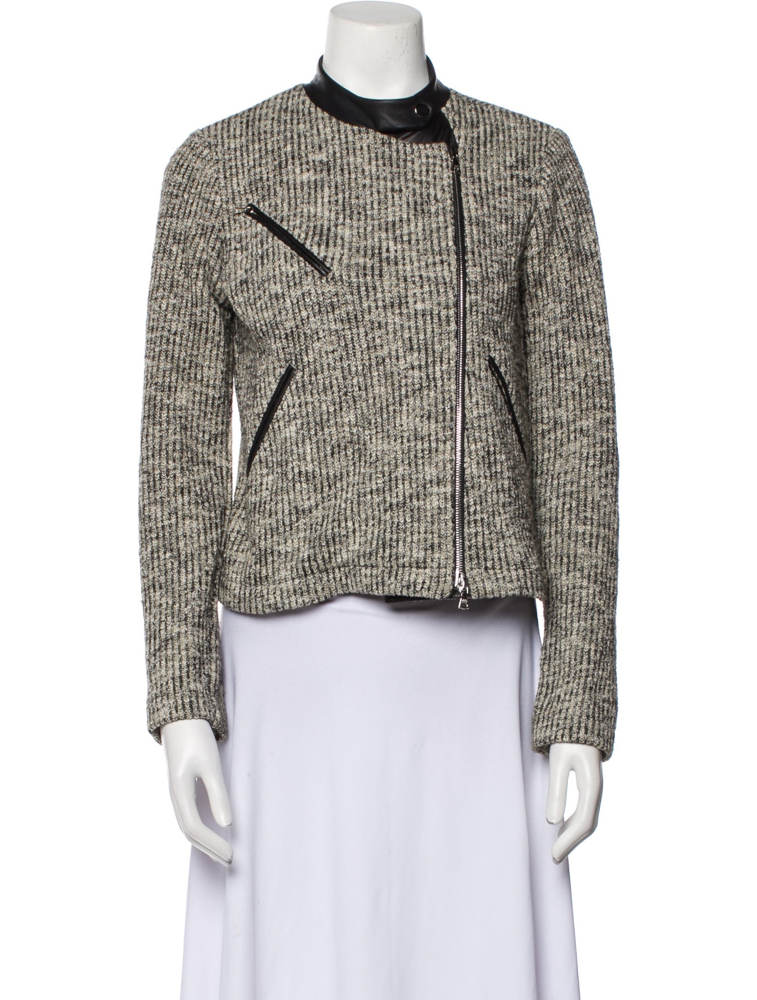Yigal Azrouël Tweed Pattern Evening Jacket