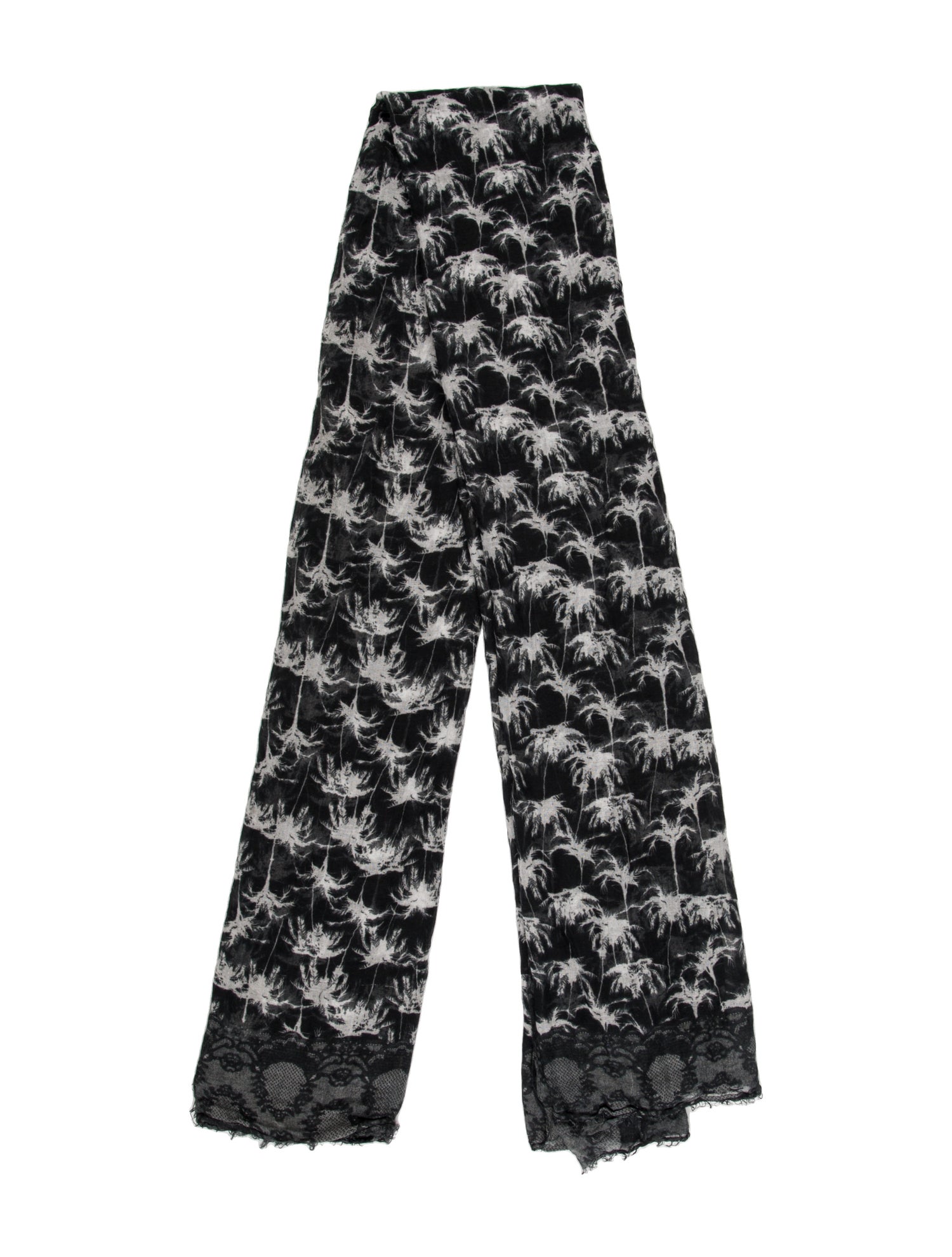 Yigal Azrouël Cashmere Printed Scarf