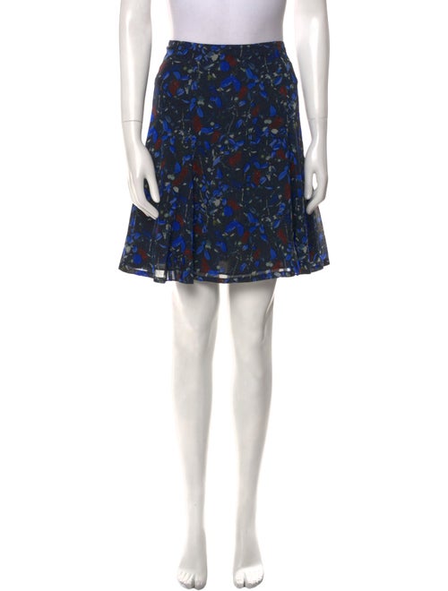 Yigal Azrouël Silk Mini Skirt