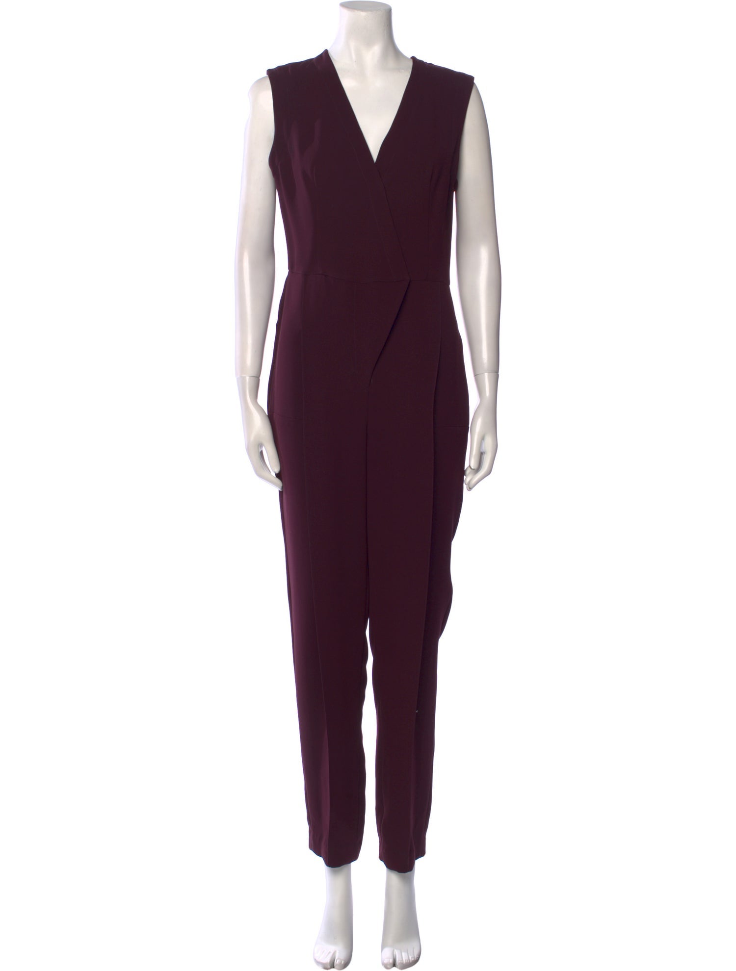Yigal Azrouël V-Neck Jumpsuit