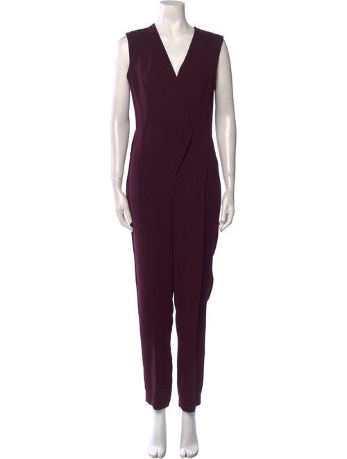 Yigal Azrouël V-Neck Jumpsuit