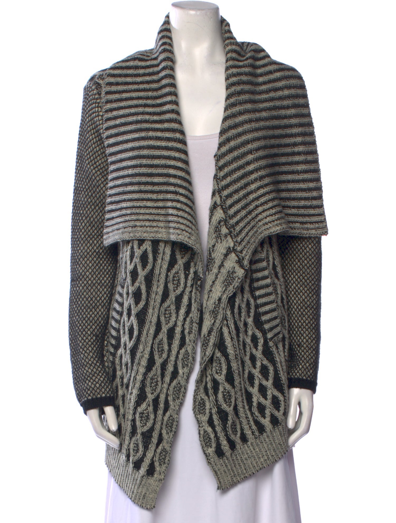 Yigal Azrouël Wool Striped Sweater