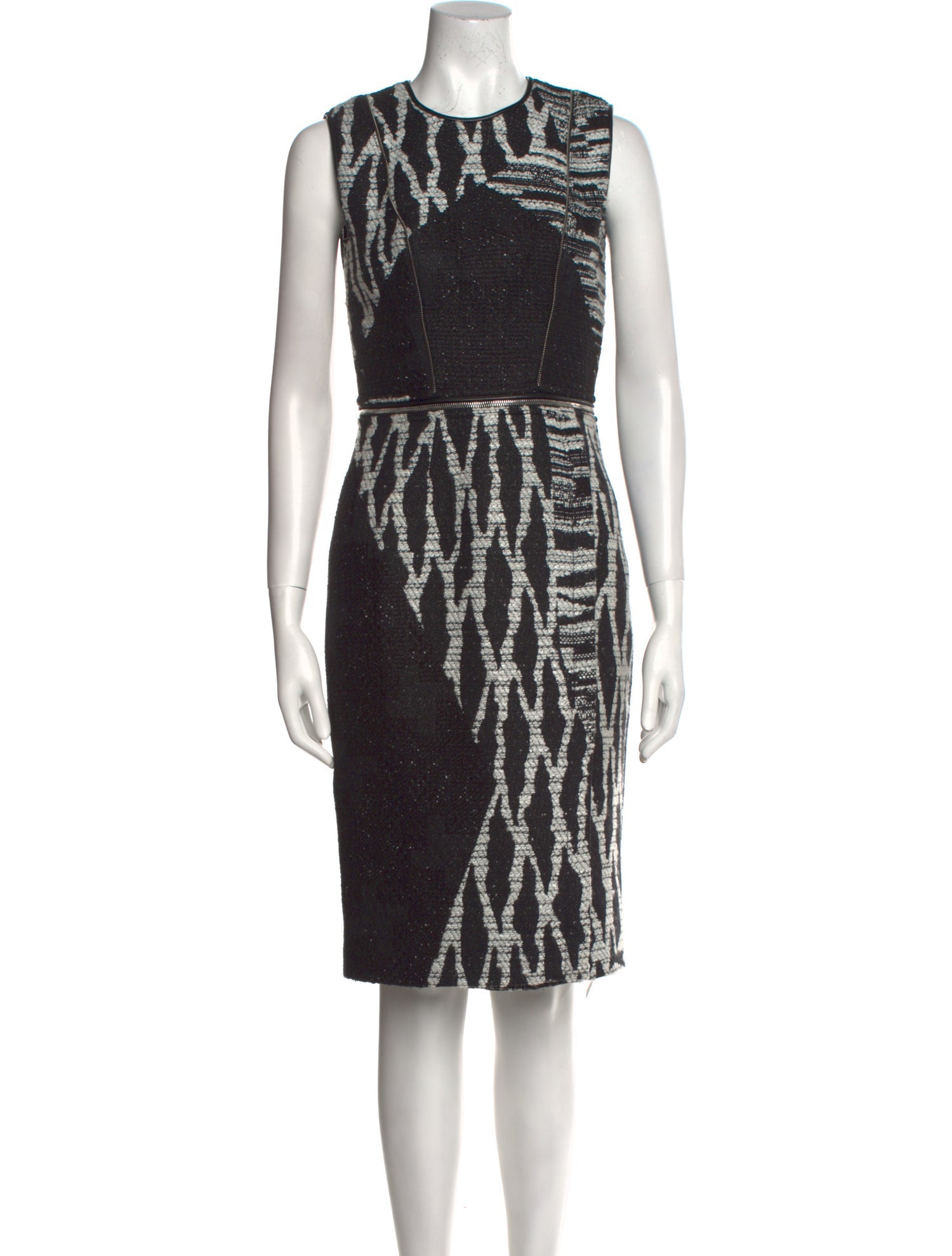 Yigal Azrouël Printed Knee-Length Dress