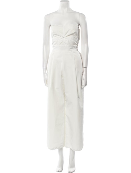 Yigal Azrouël Strapless Jumpsuit