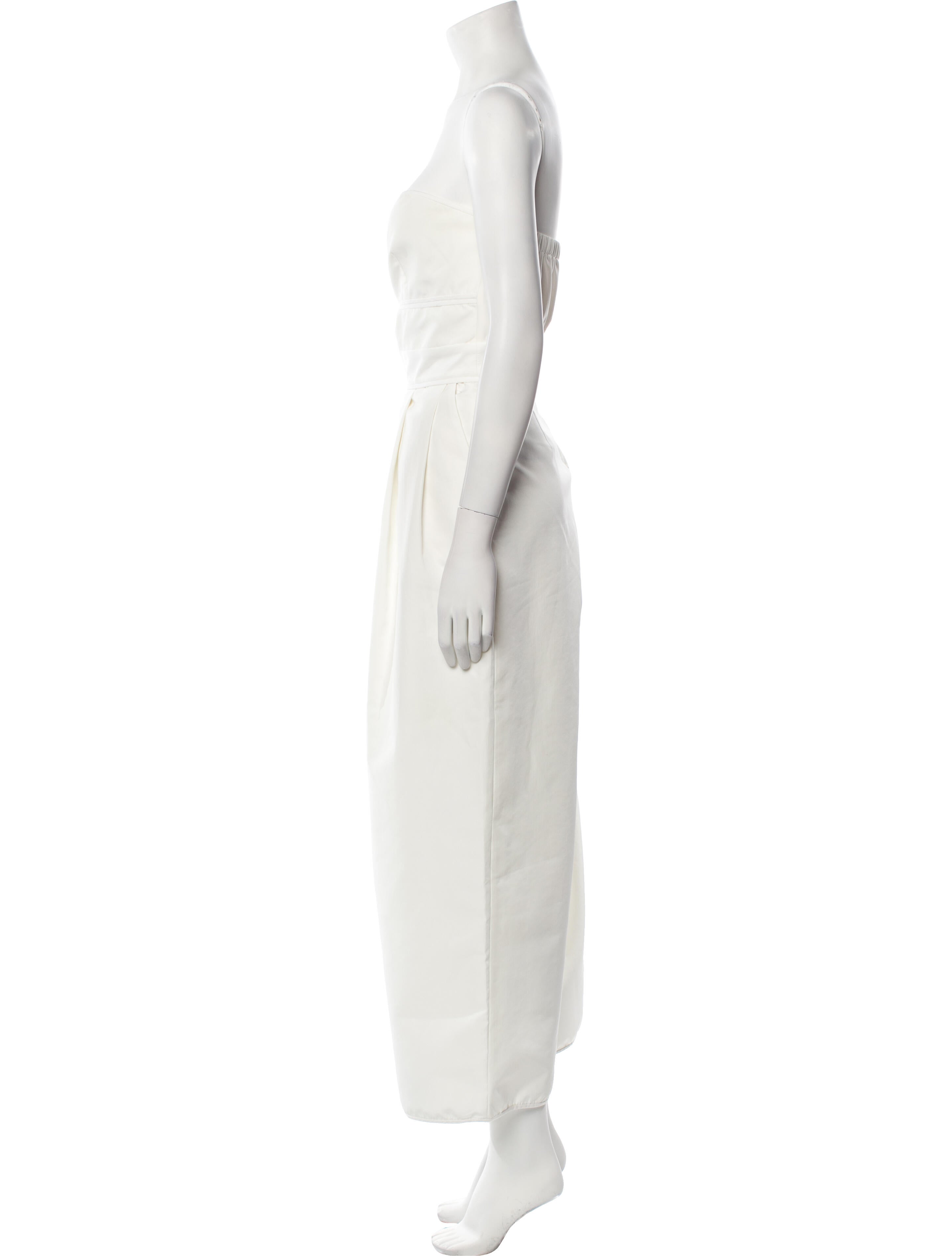 Yigal Azrouël Strapless Jumpsuit