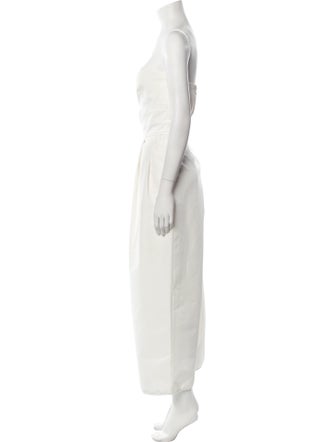 Yigal Azrouël Strapless Jumpsuit