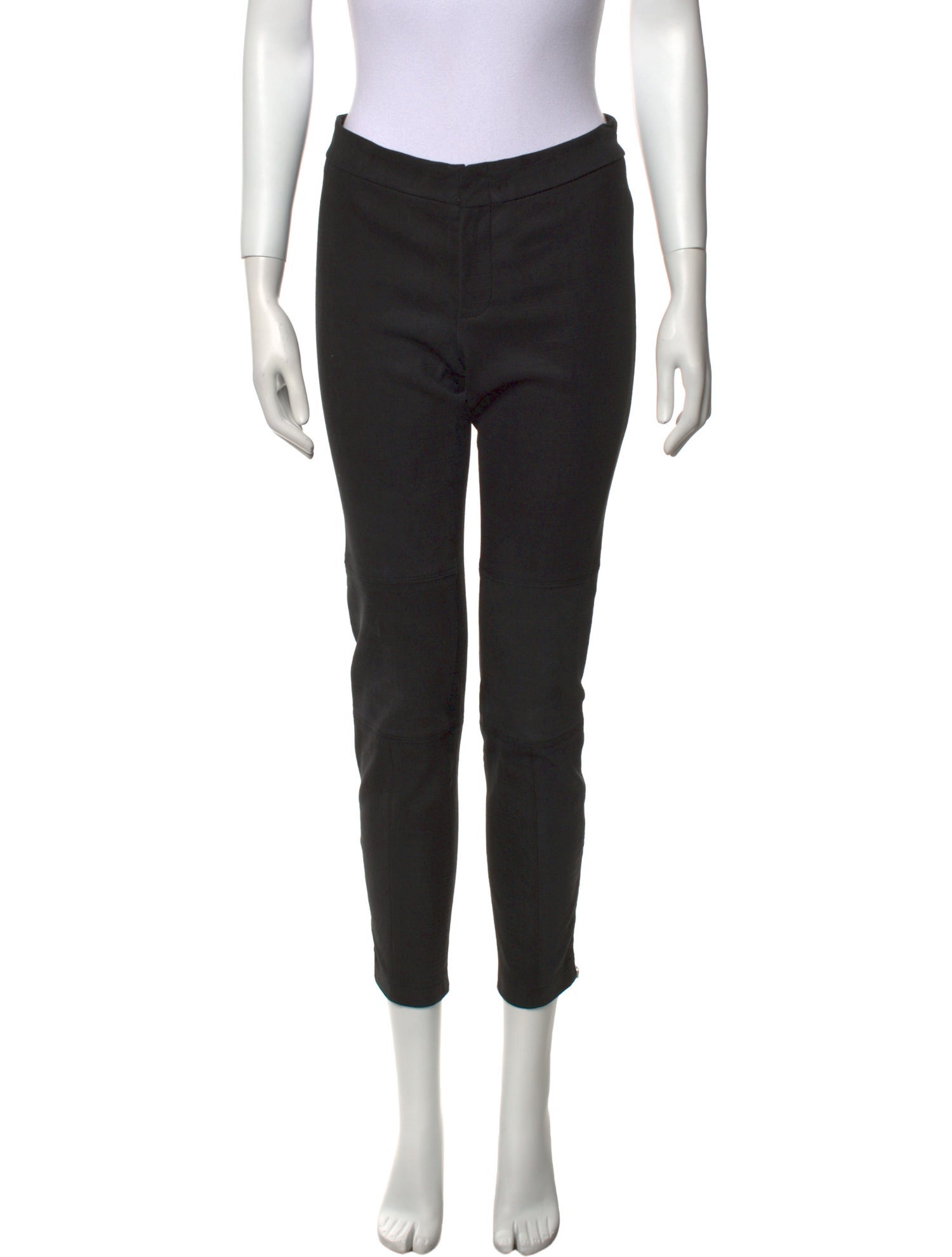 Yigal Azrouël Lamb Leather Skinny Leg Pants