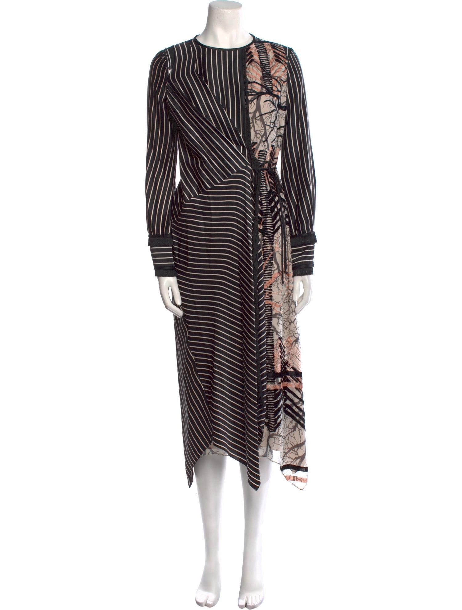 Yigal Azrouël Silk Long Dress