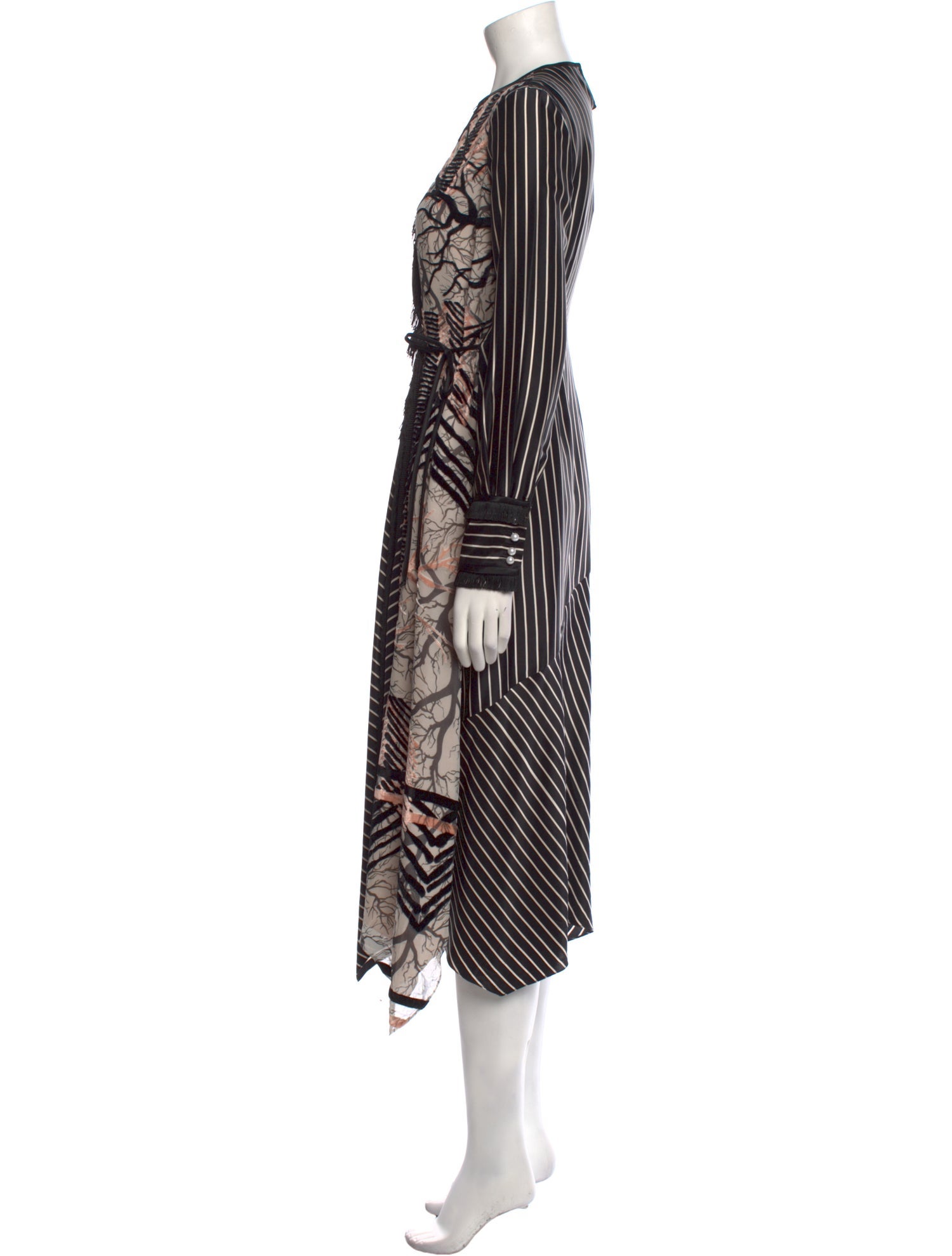 Yigal Azrouël Silk Long Dress