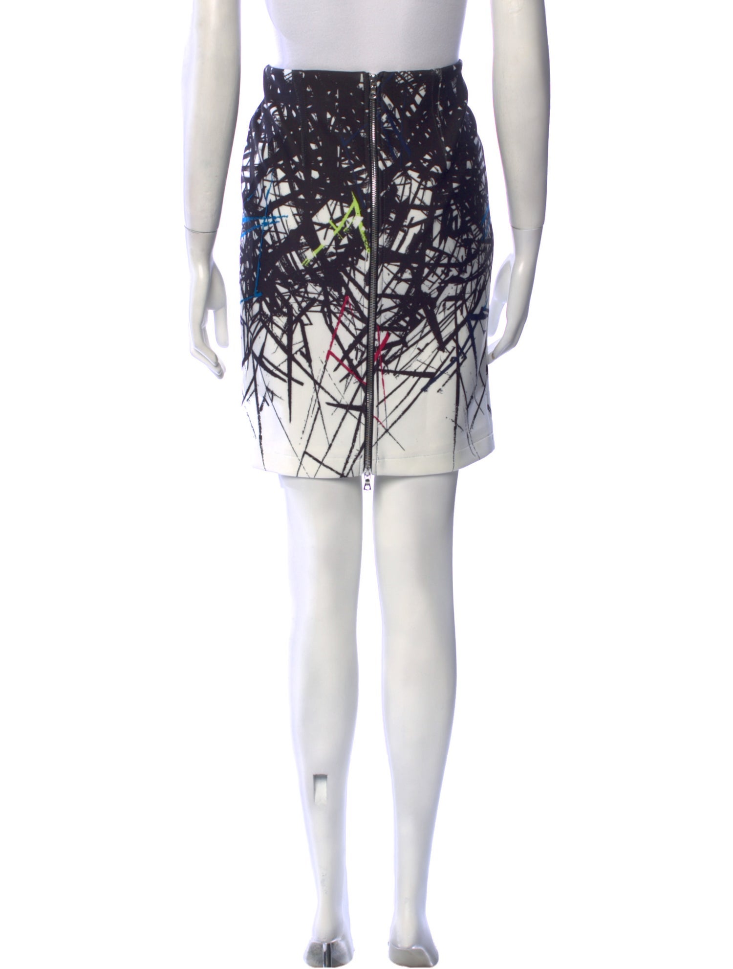 Yigal Azrouël Printed Knee-Length Skirt