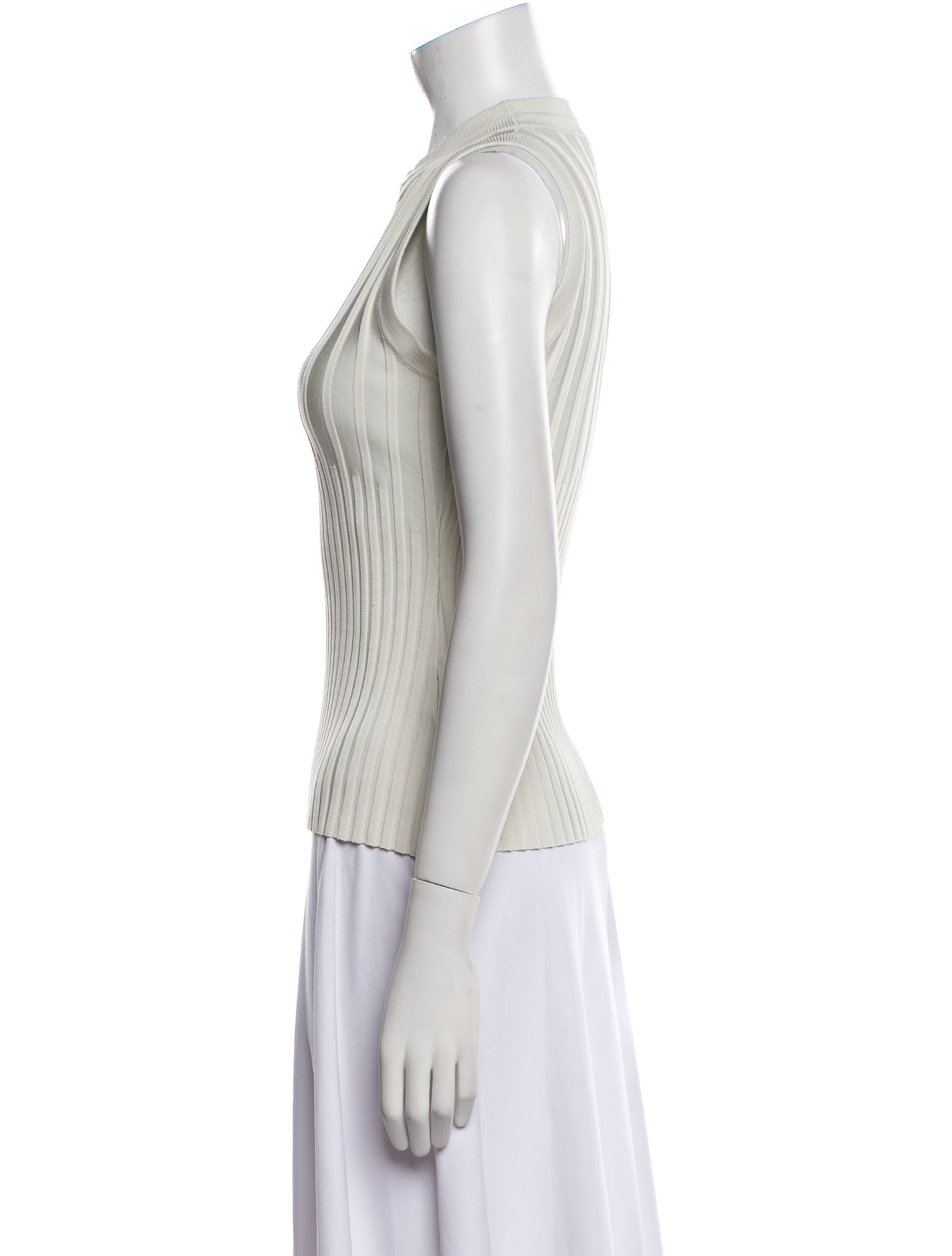 Yigal Azrouël Silk Crew Neck Sweater