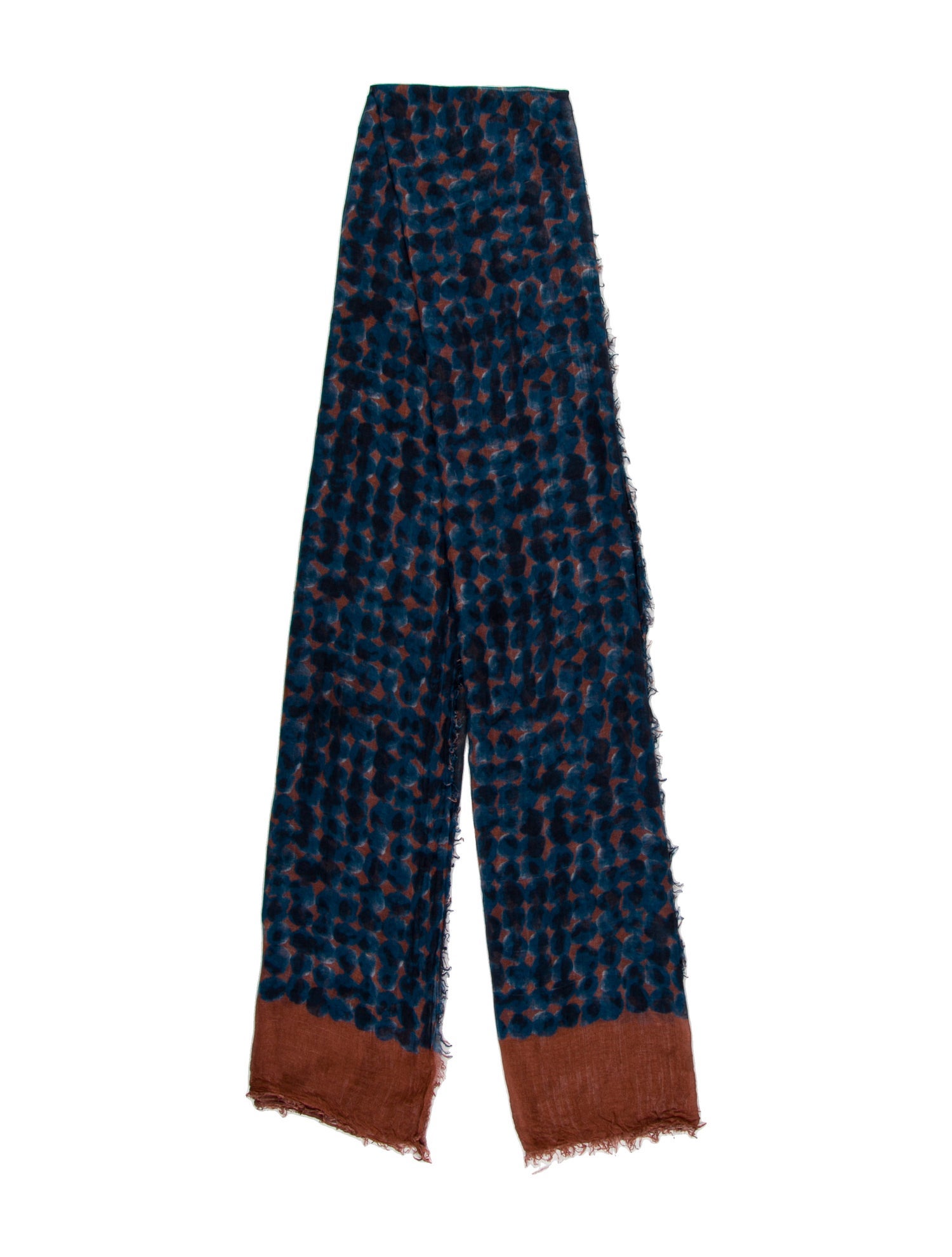 Yigal Azrouël Cashmere Printed Scarf